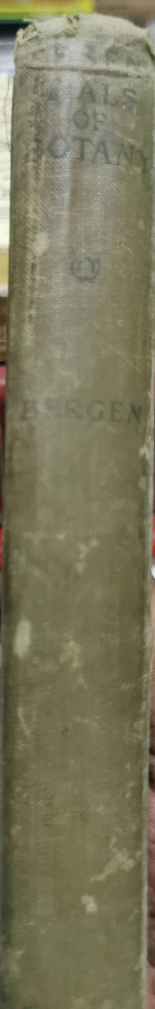 Essentials of Botany By Joseph Y. Bergen, A.M.