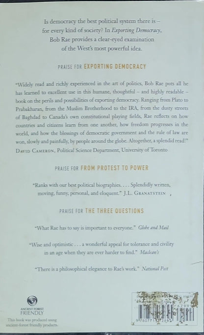 Exporting Democracy: The Risks and Rewards of Pursuing a Good Idea
