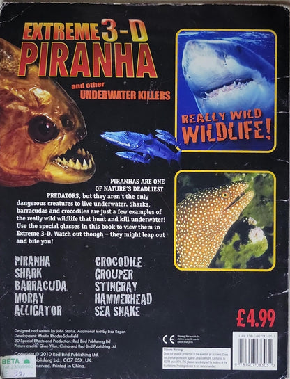 Extreme 3-D Piranha: and other UNDERWATER KILLERS
