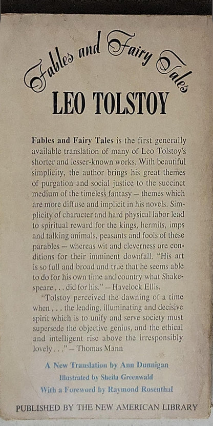 Fables and Fairy Tales: (Tolstoy)