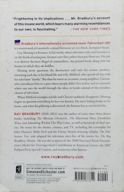 Fahrenheit 451 By Ray Bradbury