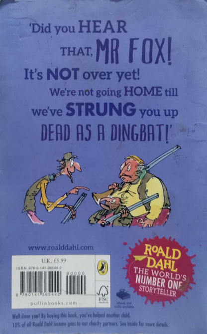 Fantastic Mr Fox By Roald Dahl