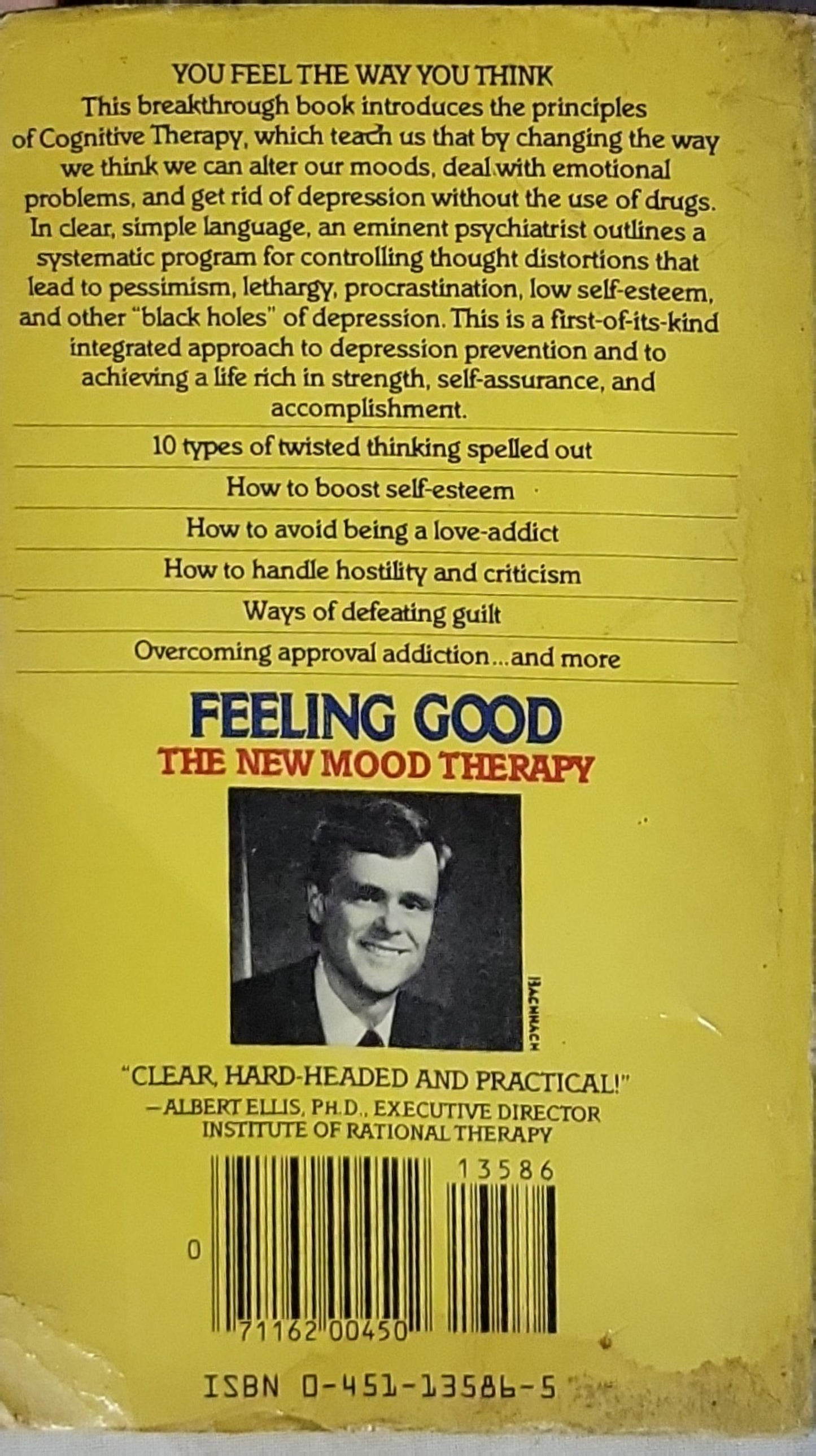 Feeling Good: The New Mood Therapy By David D. Burns, M.D.