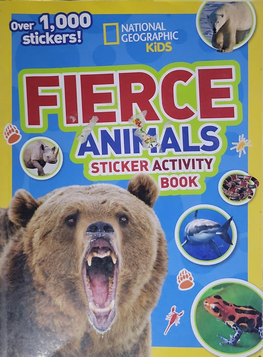 Fierce Animals: Sticker Activity Book