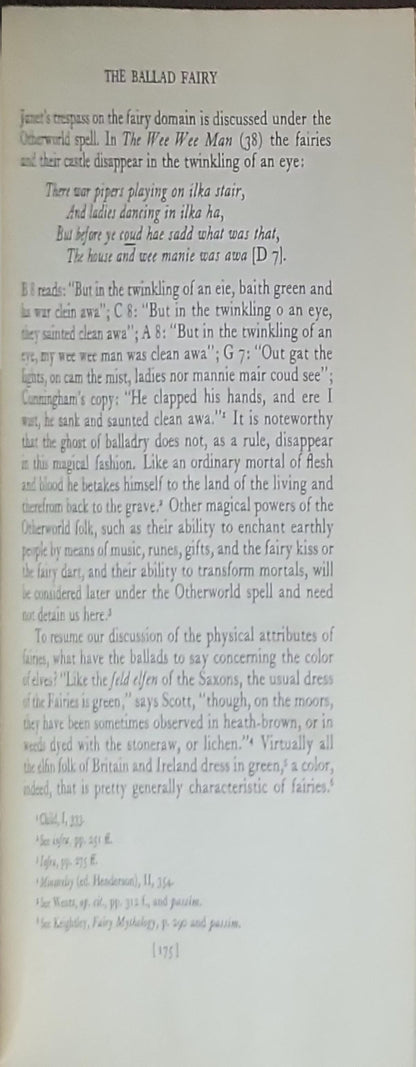 Folklore in the English and Scottish Ballads