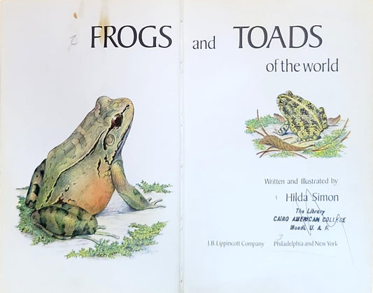 Frogs and Toads of the World