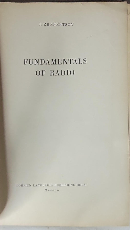 Fundamentals of Radio