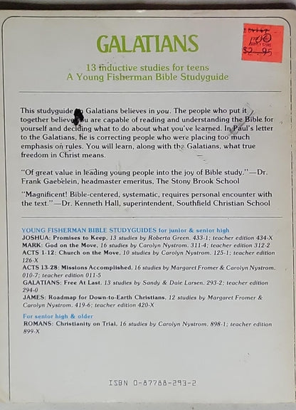 Galatians: Free At Last: 13 inductive studies for teens; A Young Fisherman Bible Studyguide