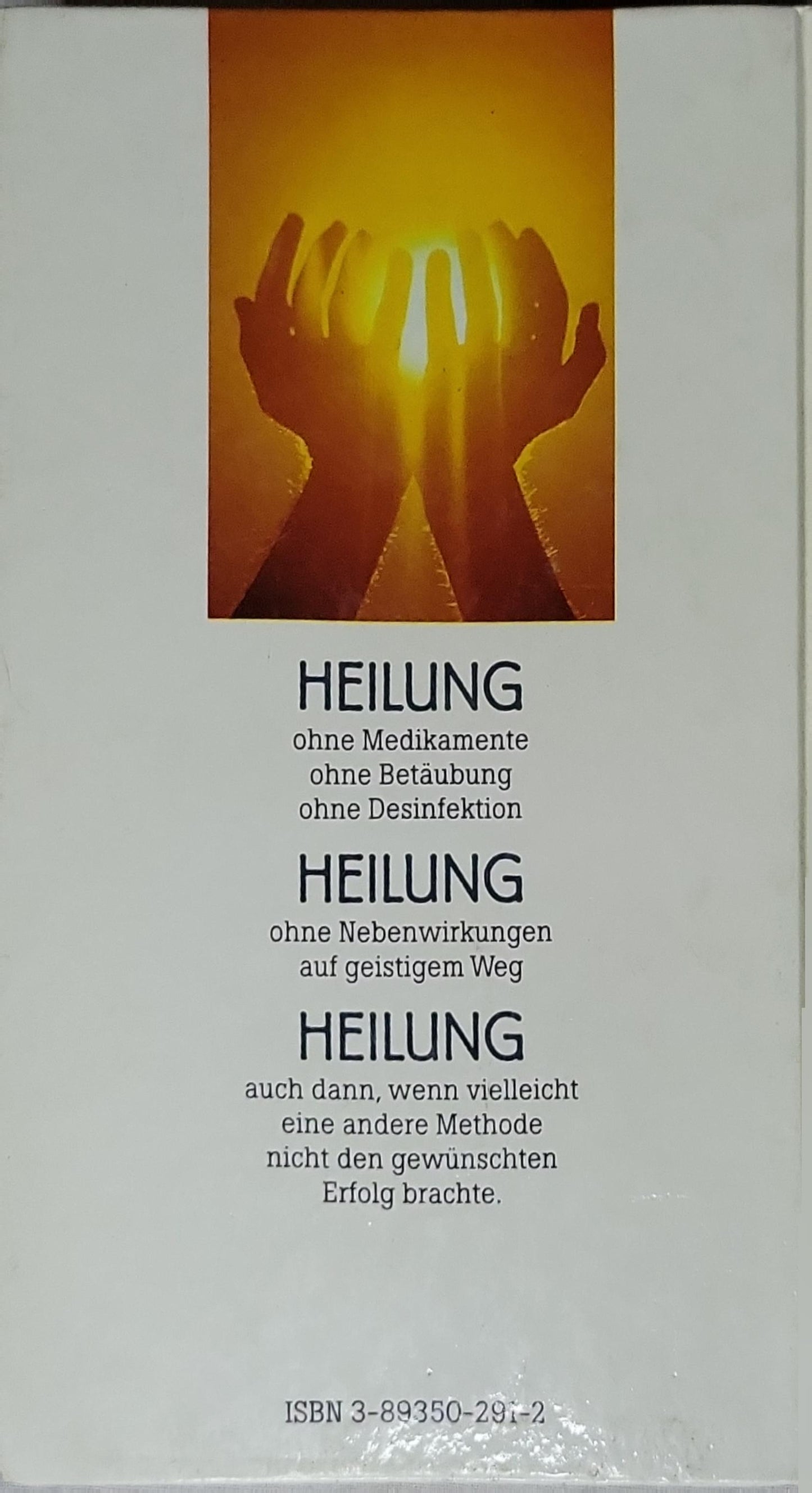Geistige Heilung: Dokumentation einer ZDF-Senderreihe By Karl Schnelting