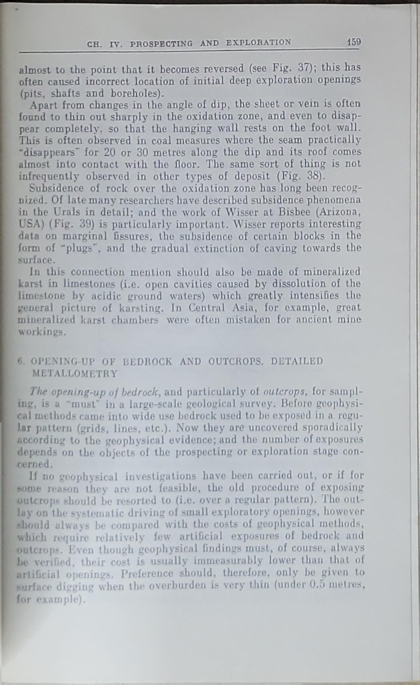 Geological Prospecting and Exploration
