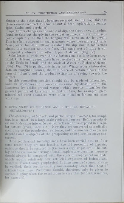 Geological Prospecting and Exploration