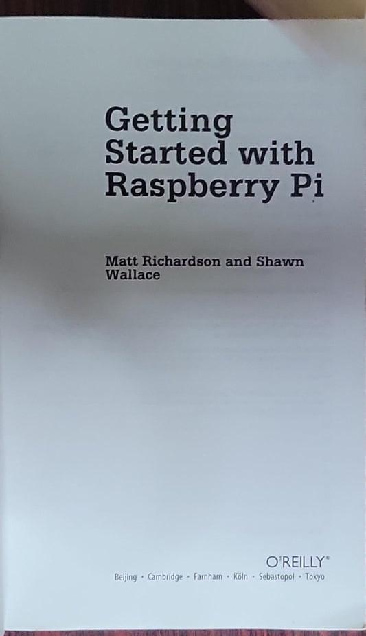 Getting Started with Raspberry Pi