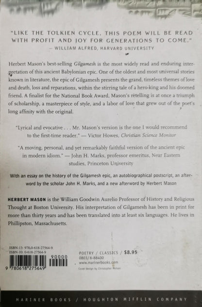 Gilgamesh: A Verse Narrative By Herbert Mason
