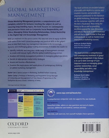 Global Marketing Management