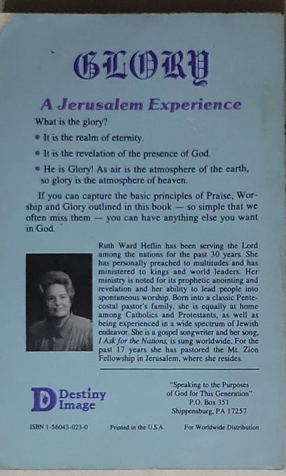 Glory: A Jerusalem Experience