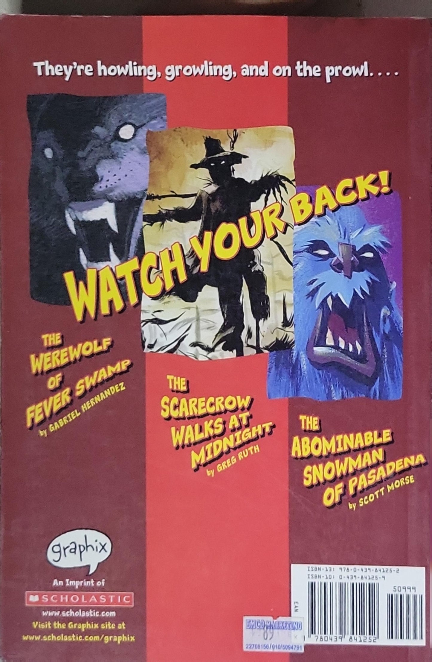 Goosebumps Graphix: Creepy Creatures: 3 Ghoulish Graphix Tales
