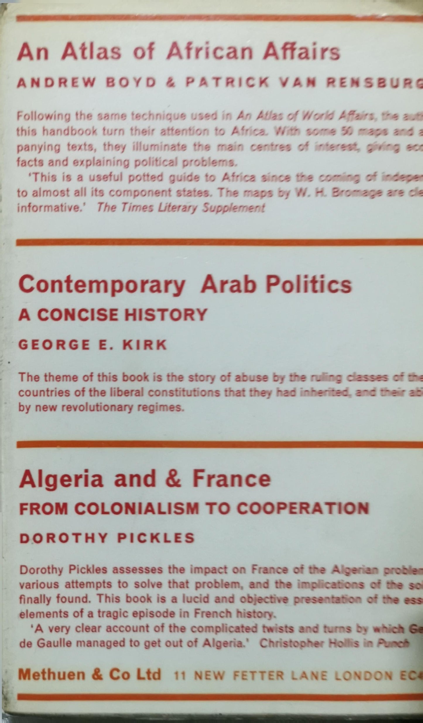 Government and Politics in Northern Africa By I. William Zartman