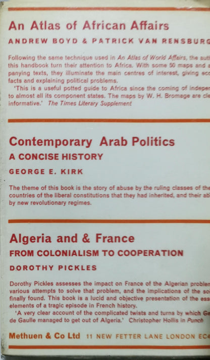 Government and Politics in Northern Africa By I. William Zartman