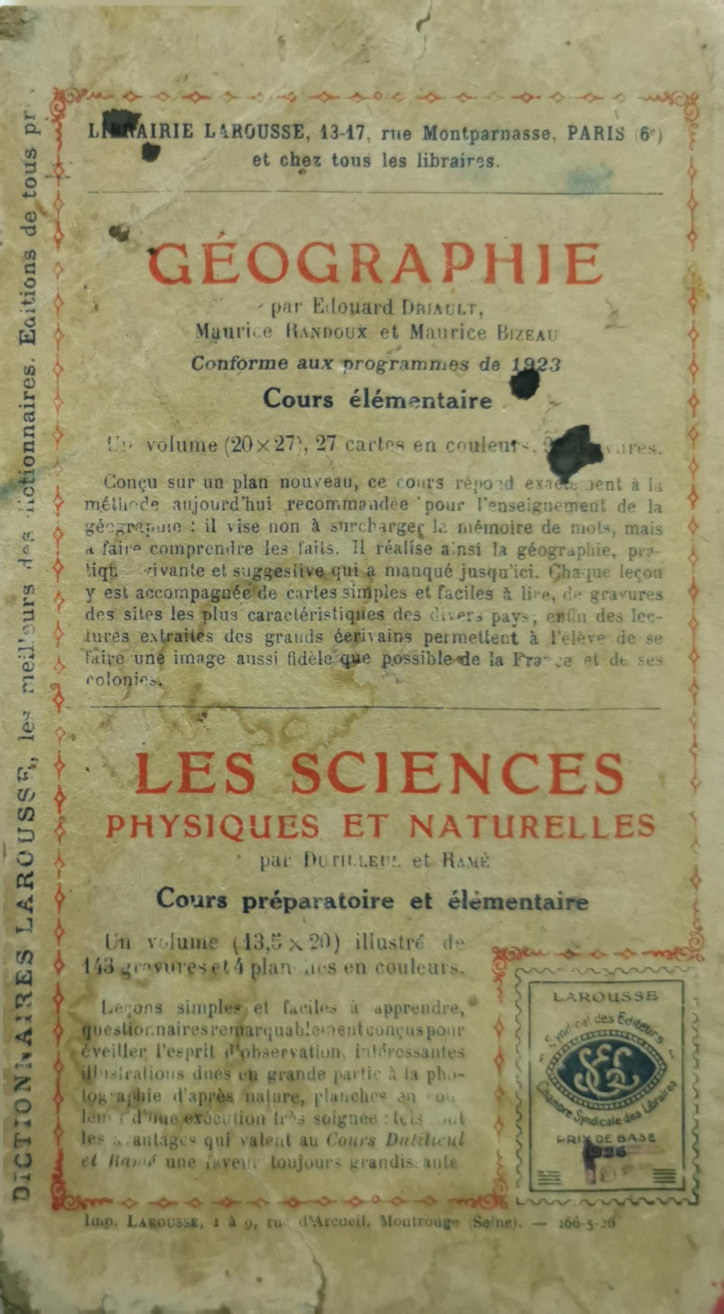 Grammaire Enfantine: Cours Préparatoire By Claude Augé