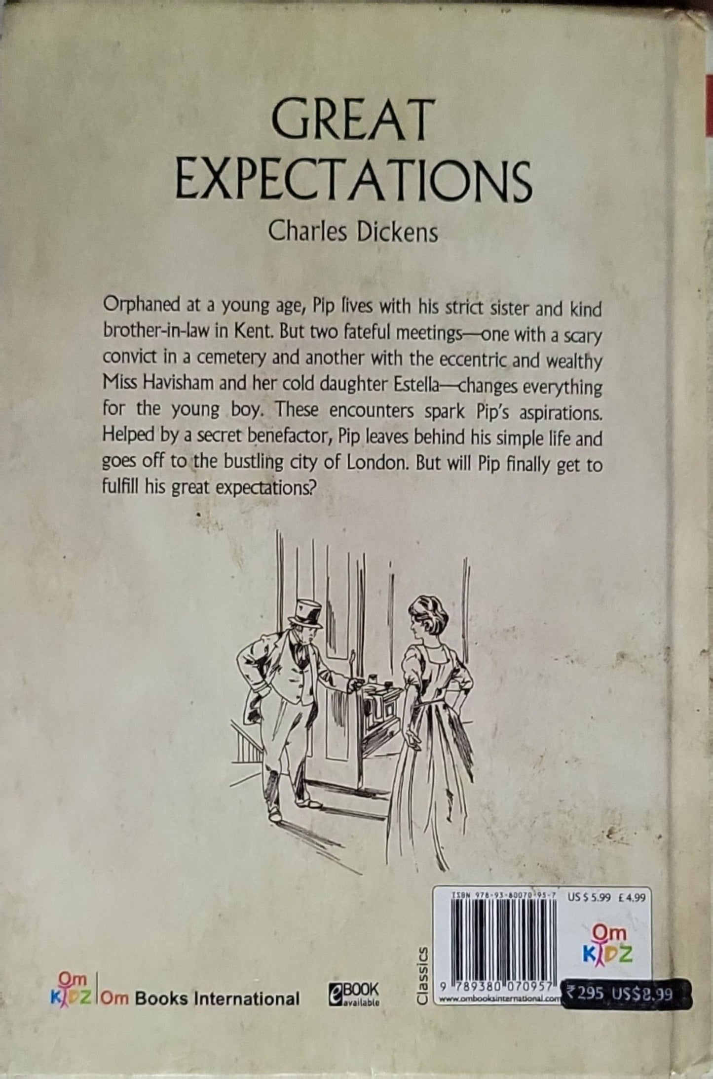 Great Expectations: Om Illustrated Classics By Charles Dickens
