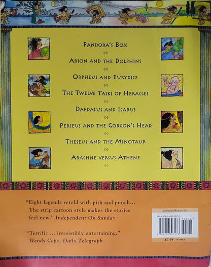 Greek Myths: Retold and Illustrated by Marcia Williams