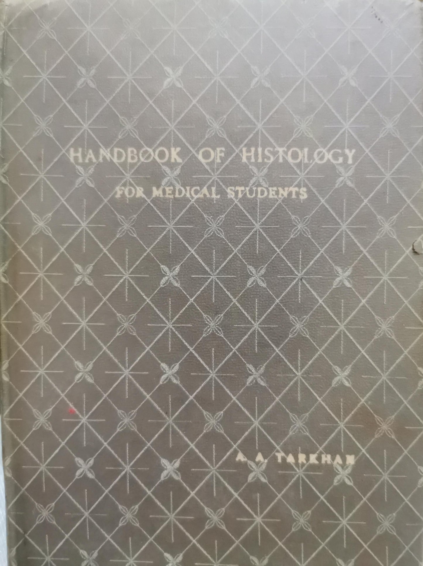 Handbook of Histology: For Medical Students By A. Tarkham