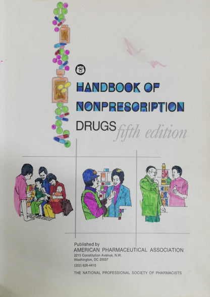 HANDBOOK OF NONPRESCRIPTION DRUGS By American Pharmaceutical Association