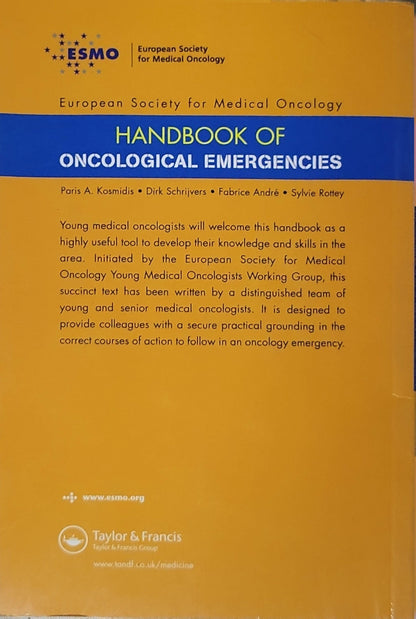 Handbook of Oncological Emergencies By Paris A. Kosmidis and Dirk Schrijvers and Fabrice André and Sylvie Rottey
