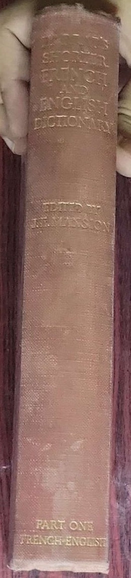 Harrap's Shorter French and English Dictionary: Part One: French–English