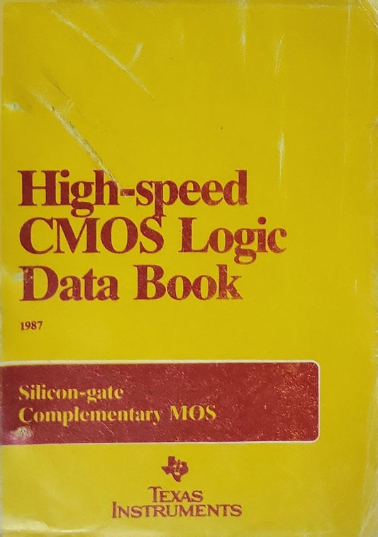 High-speed CMOS Logic Data Book: Silicon-gate Complementary MOS