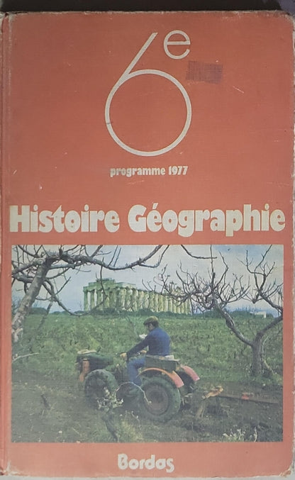 Histoire Géographie 6e: aux éditions Bordas