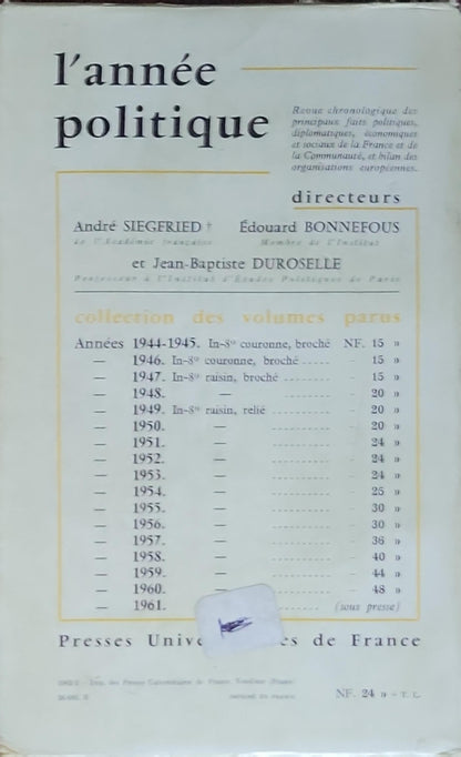 Histoire Politique de la Troisième République: Tome V La République en Danger : Des Ligues au Front Populaire (1930-1936)