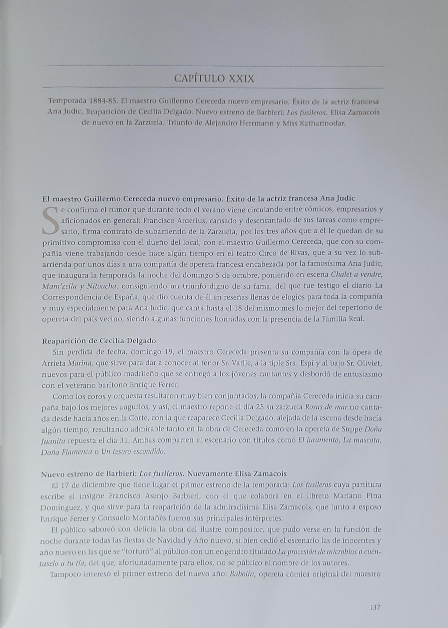 Historia del Teatro de la Zarzuela de Madrid: Tomo Primero 1856-1909