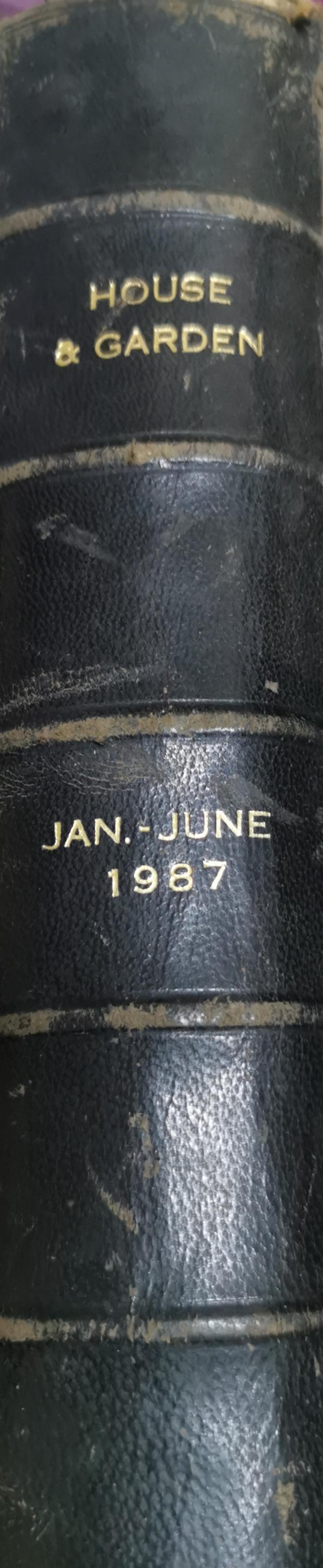 House & Garden: Jan.-June 1987