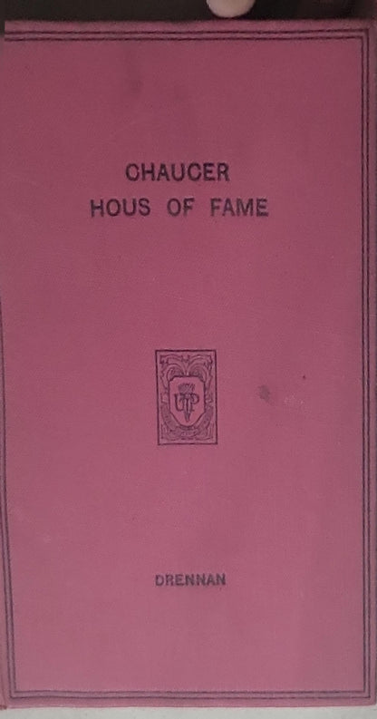 House of Fame: Chaucer and Dante