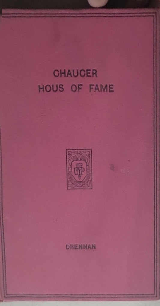 House of Fame: Chaucer and Dante
