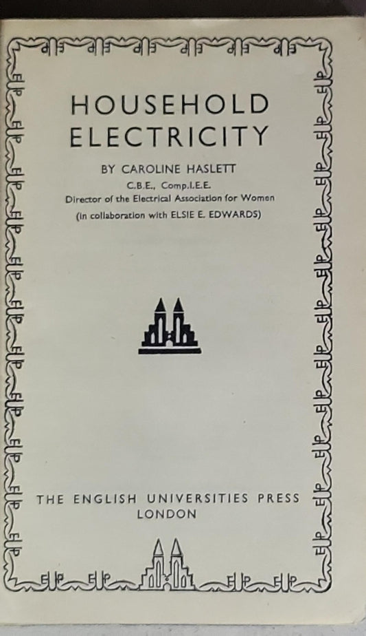 Household Electricity: Teach Yourself Household Electricity edition (1939)