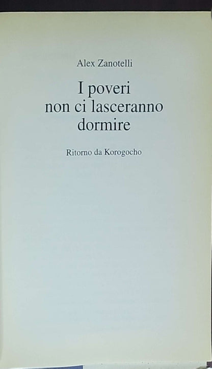 I poveri non ci lasceranno dormire: Ritorno da Korogocho