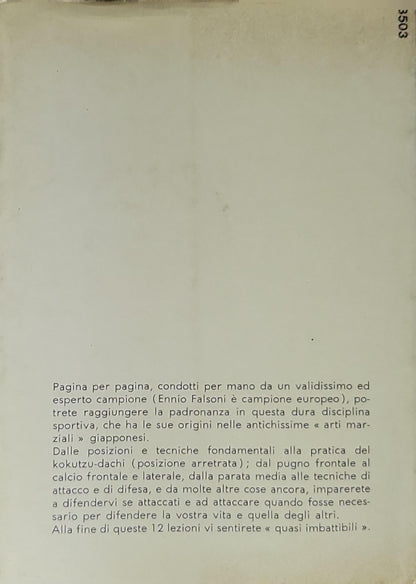 Il Karate in 12 lezioni By Ennio Falsoni