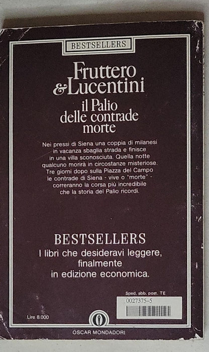 Il palio delle contrade morte