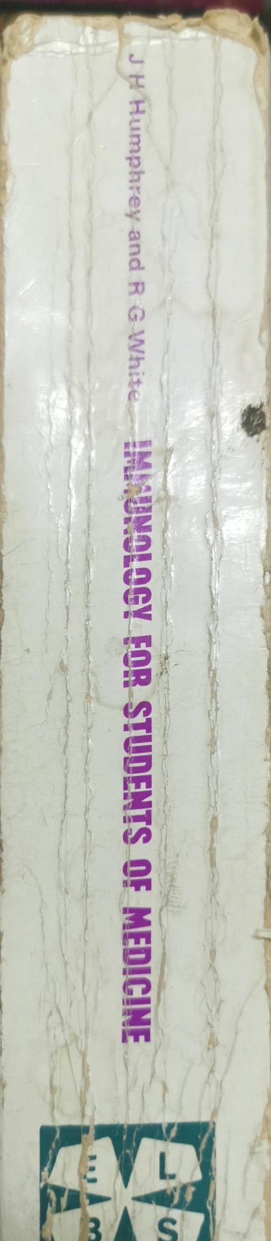 Immunology for Students of Medicine By J H Humphrey and R G White