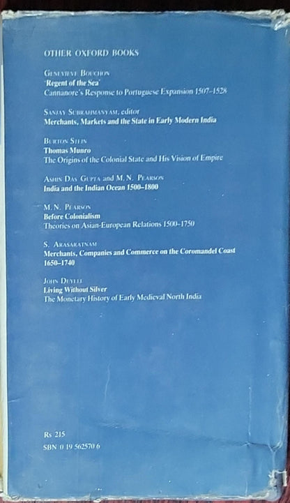 Improvising Empire: Portuguese Trade and Settlement in the Bay of Bengal 1500-1700