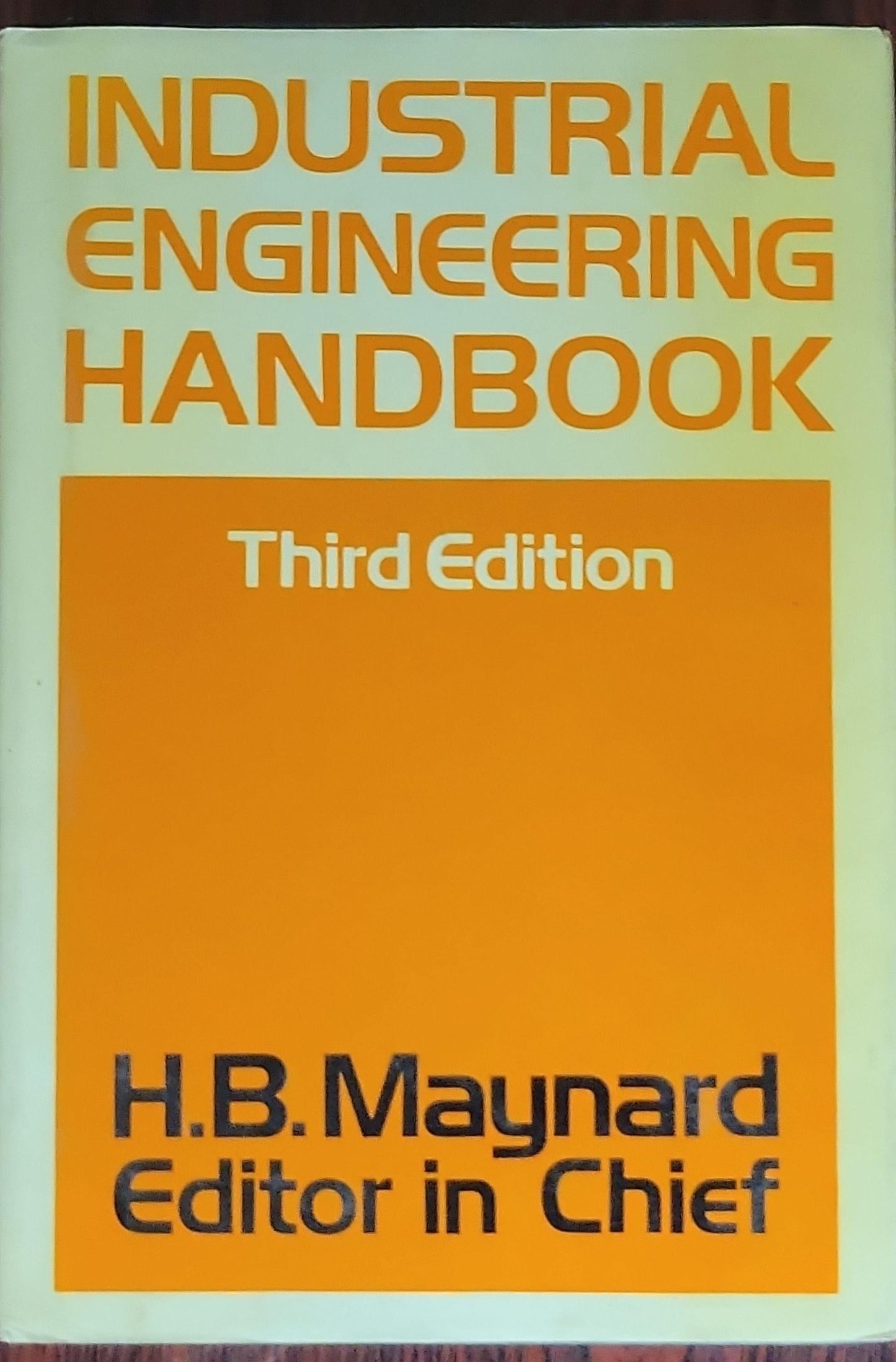 Industrial Engineering Handbook
