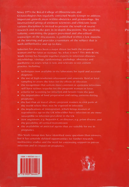 Infection and Pregnancy By Allan MacLean and Lesley Regan and David Carrington