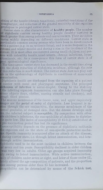 Infectious Diseases of Childhood