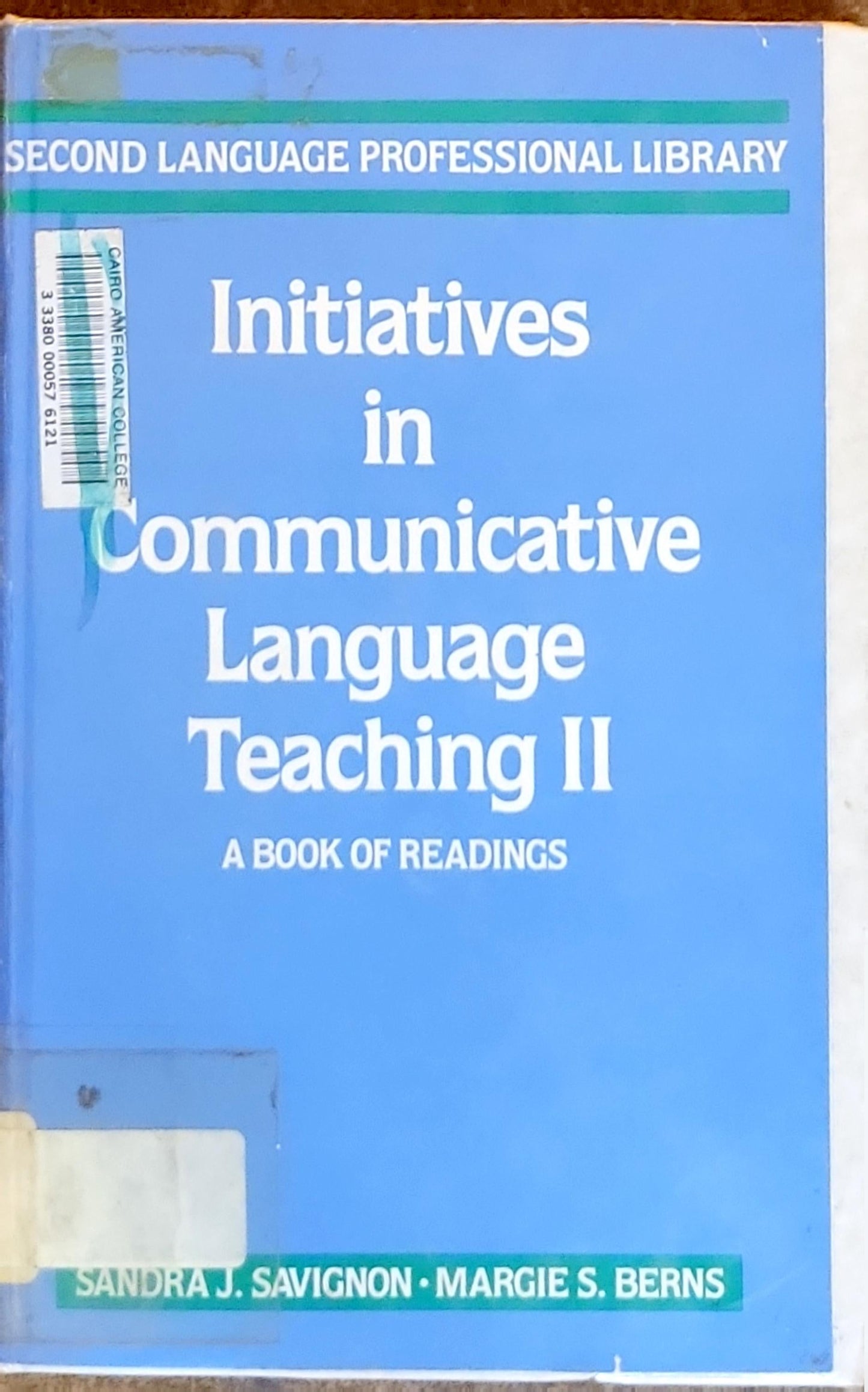 Initiatives in Communicative Language Teaching II: A Book of Readings