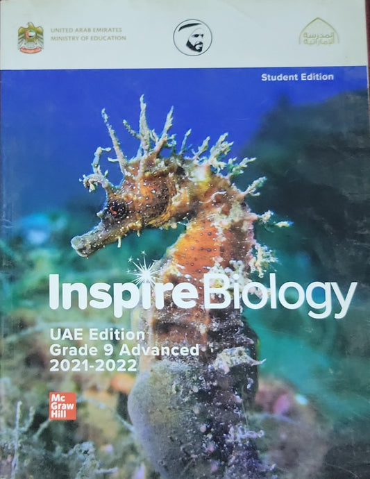 Inspire Biology: UAE Edition Grade 9 Advanced 2021-2022