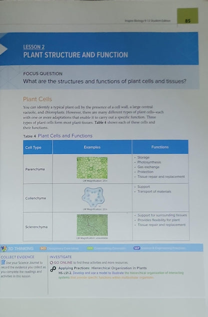 Inspire Biology: UAE Edition Grade 9 Advanced 2021-2022