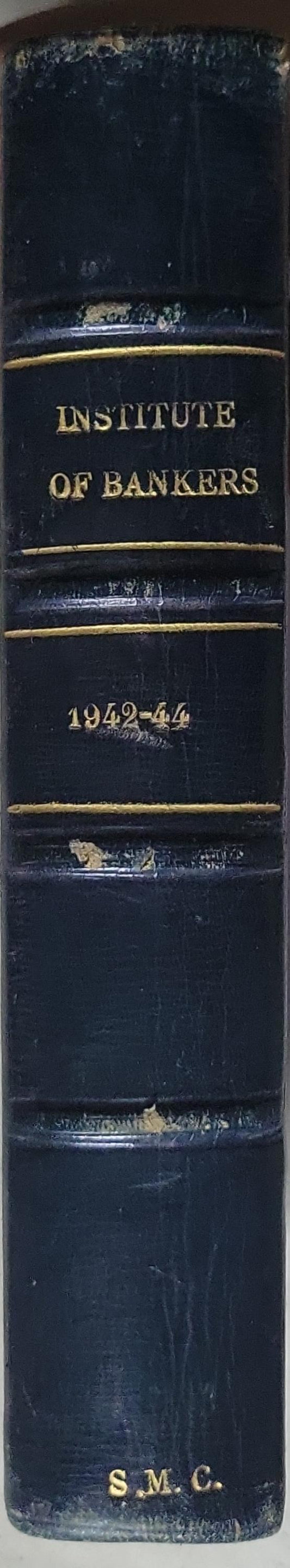 Institute of Bankers: 1942-44