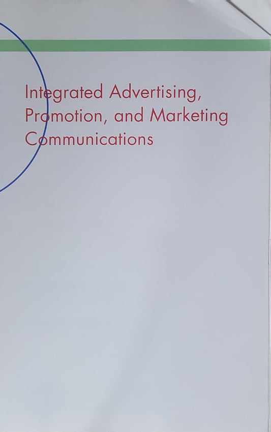 Integrated Advertising, Promotion, and Marketing Communications
